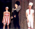Children's Fashion Theatre "Ladograd" show its collection "Russia" in 2000.