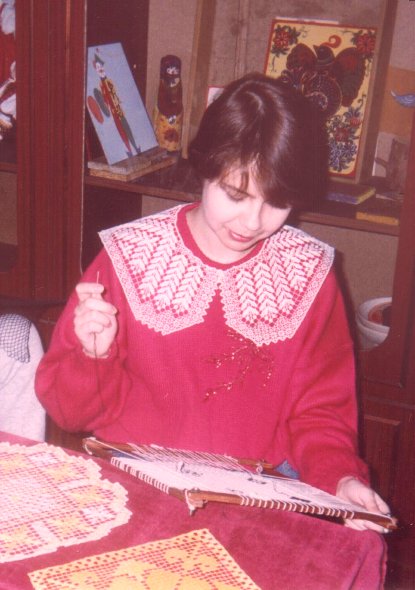 Ольга Буркова. 1994 год.